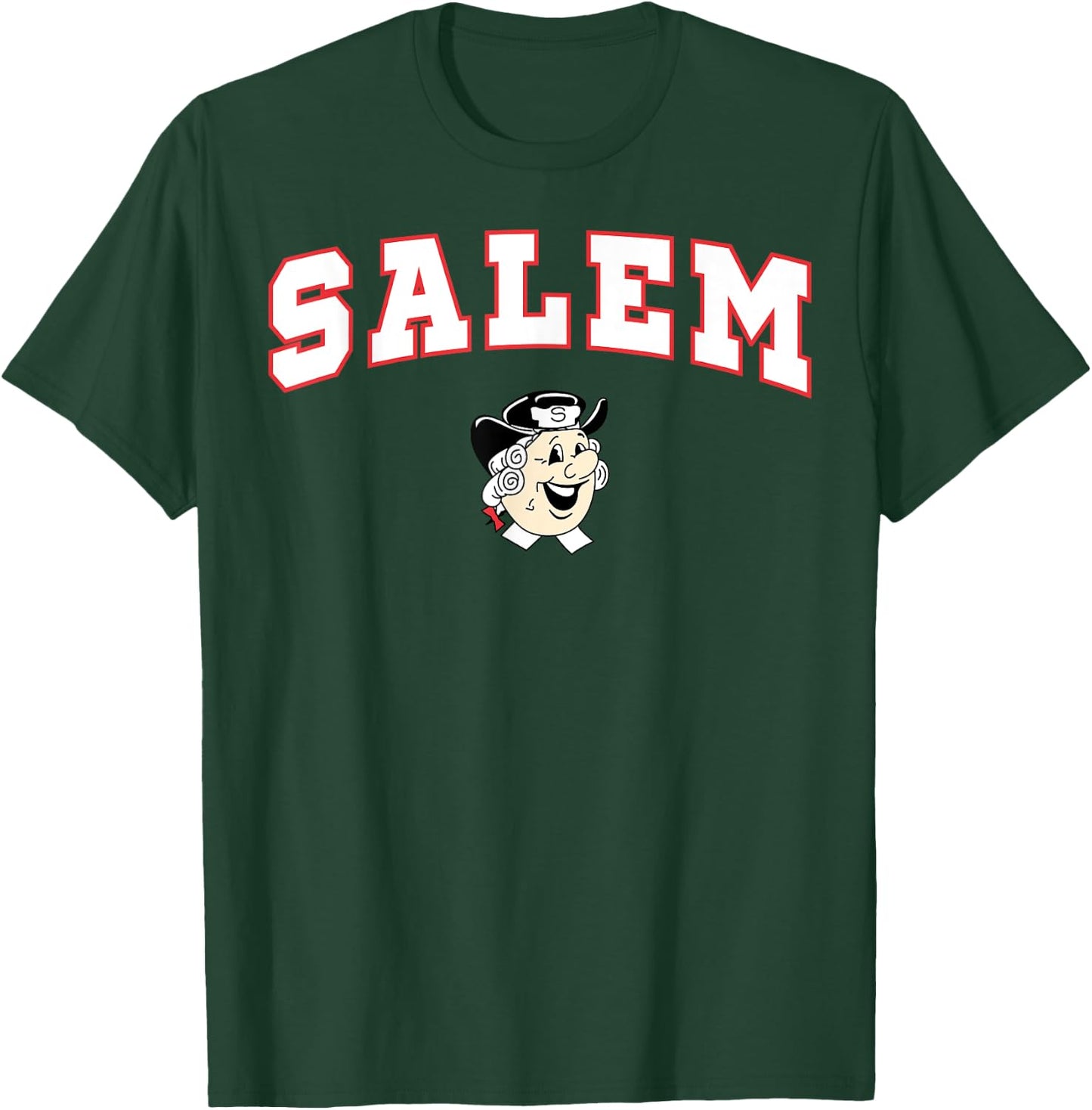 Salem High School Quakers C2 T-Shirt - T-Shirt | Forest