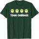 Funny Team Cabbage Costume Love Savoy Cabbage T-Shirt - T-Shirt | Forest