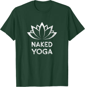 Naked Yoga Sacred Lotus T-Shirt - T-Shirt | Forest