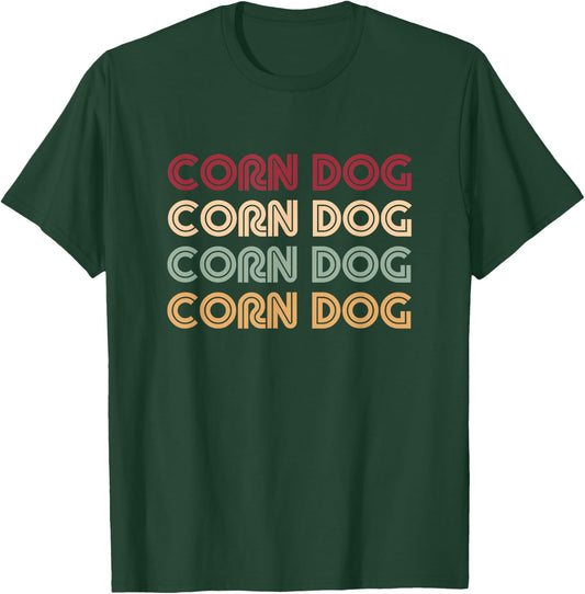 Vintage Corn Dog Women Kids T-Shirt - T-Shirt | Forest