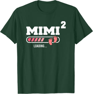 Mimi 2 Second Time Mimi Funny Mimi Of Two Mother's Day T-Shirt - T-Shirt | Forest