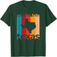 Wichita Falls Texas Vintage TX Retro Repeat Cutout T-Shirt - T-Shirt | Forest