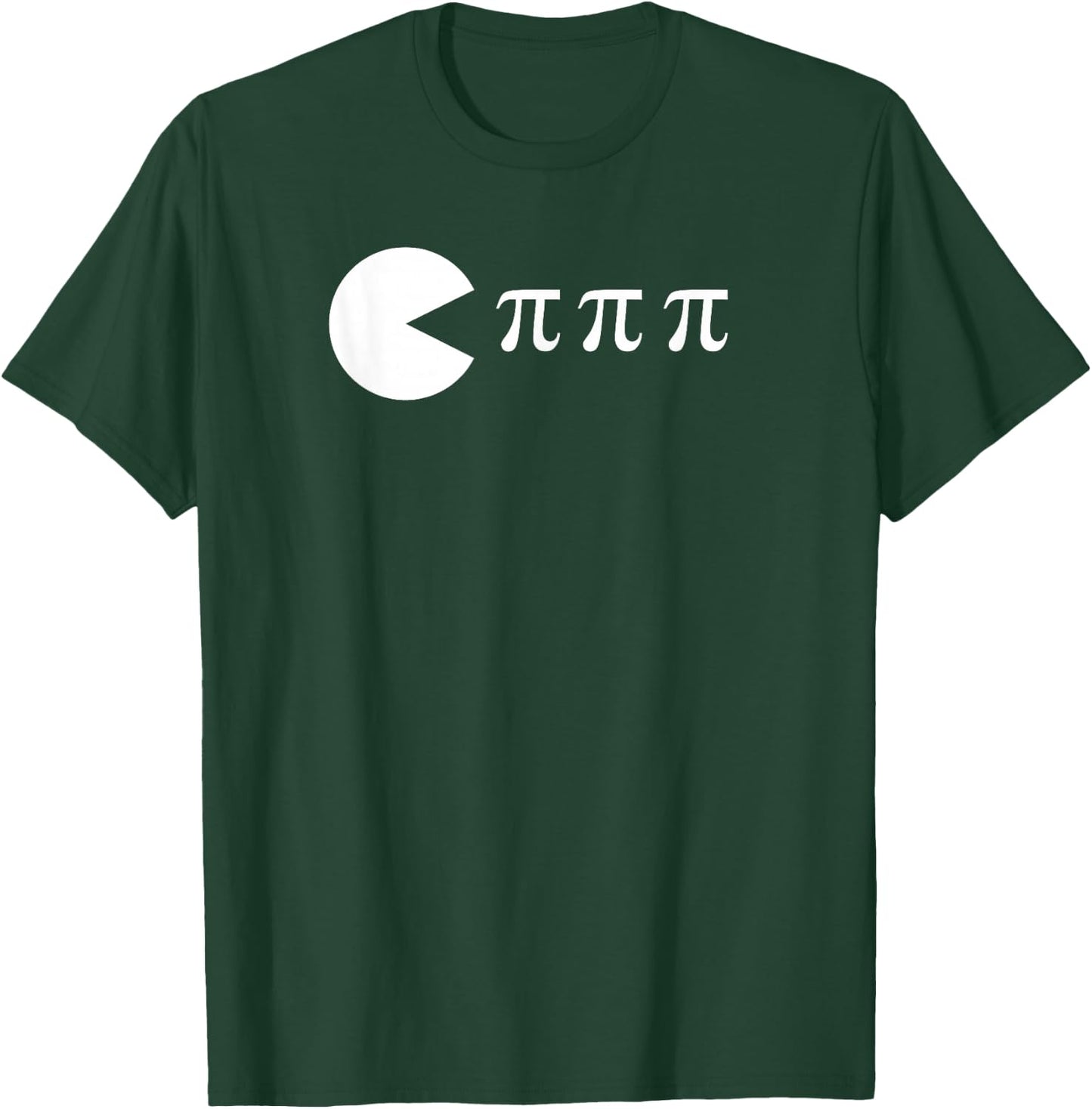 Funny Pi Day Math Science Ate Pi Symbol T-Shirt - T-Shirt | Forest