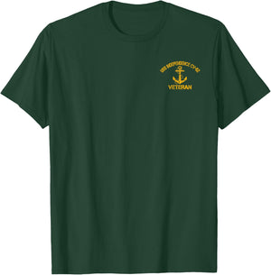 USS Independence CV-62 Aircraft Carrier Veteran Patriotic T-Shirt - T-Shirt | Forest