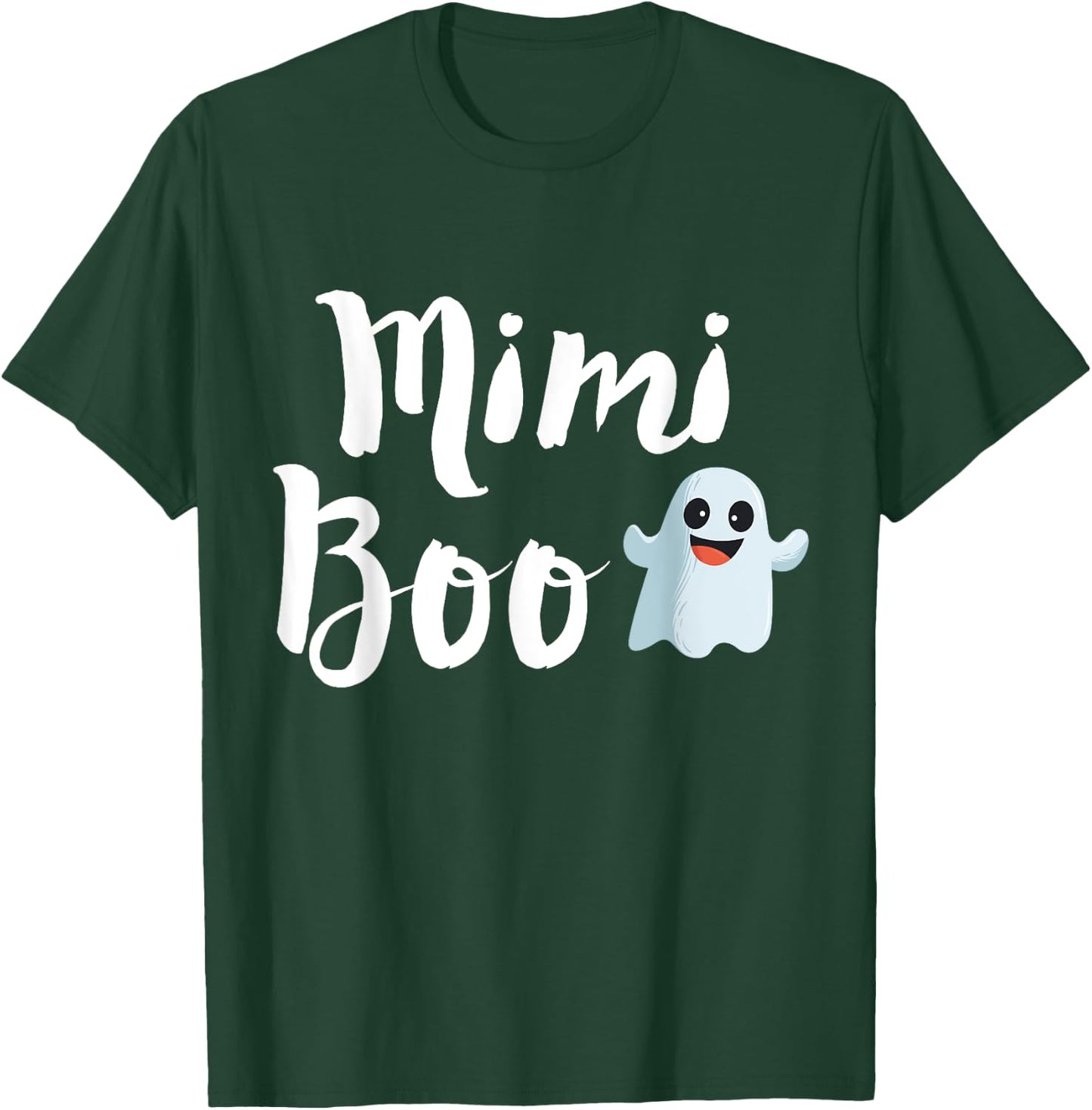 Mimi Boo Halloween Family Matching Ghost Grandma Shirt T-Shirt - T-Shirt | Forest