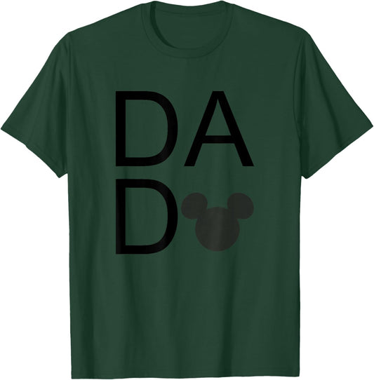 Disney Mickey and Friends Father's Day DADA Mickey Logo T-Shirt - T-Shirt | Forest