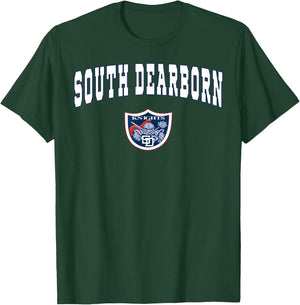 South Dearborn High School Knights C2 T-Shirt - T-Shirt | Forest