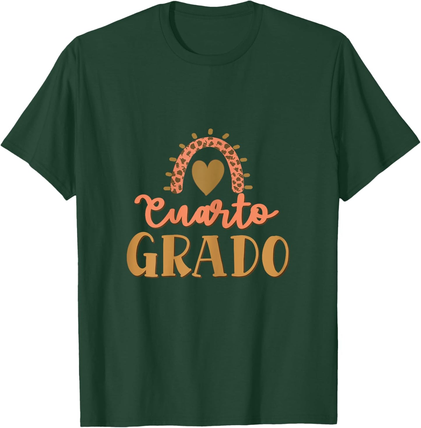 Maestra Cuarto Grado Bilingual Teacher Cute Maestra Bilingue T-Shirt - T-Shirt | Forest