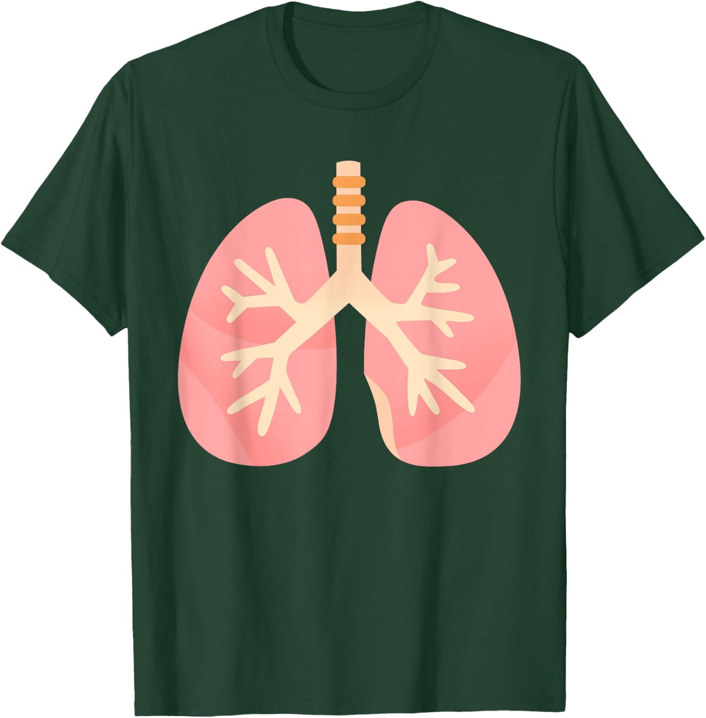 Lungs anatomical lungs Costume T-Shirt - T-Shirt | Forest