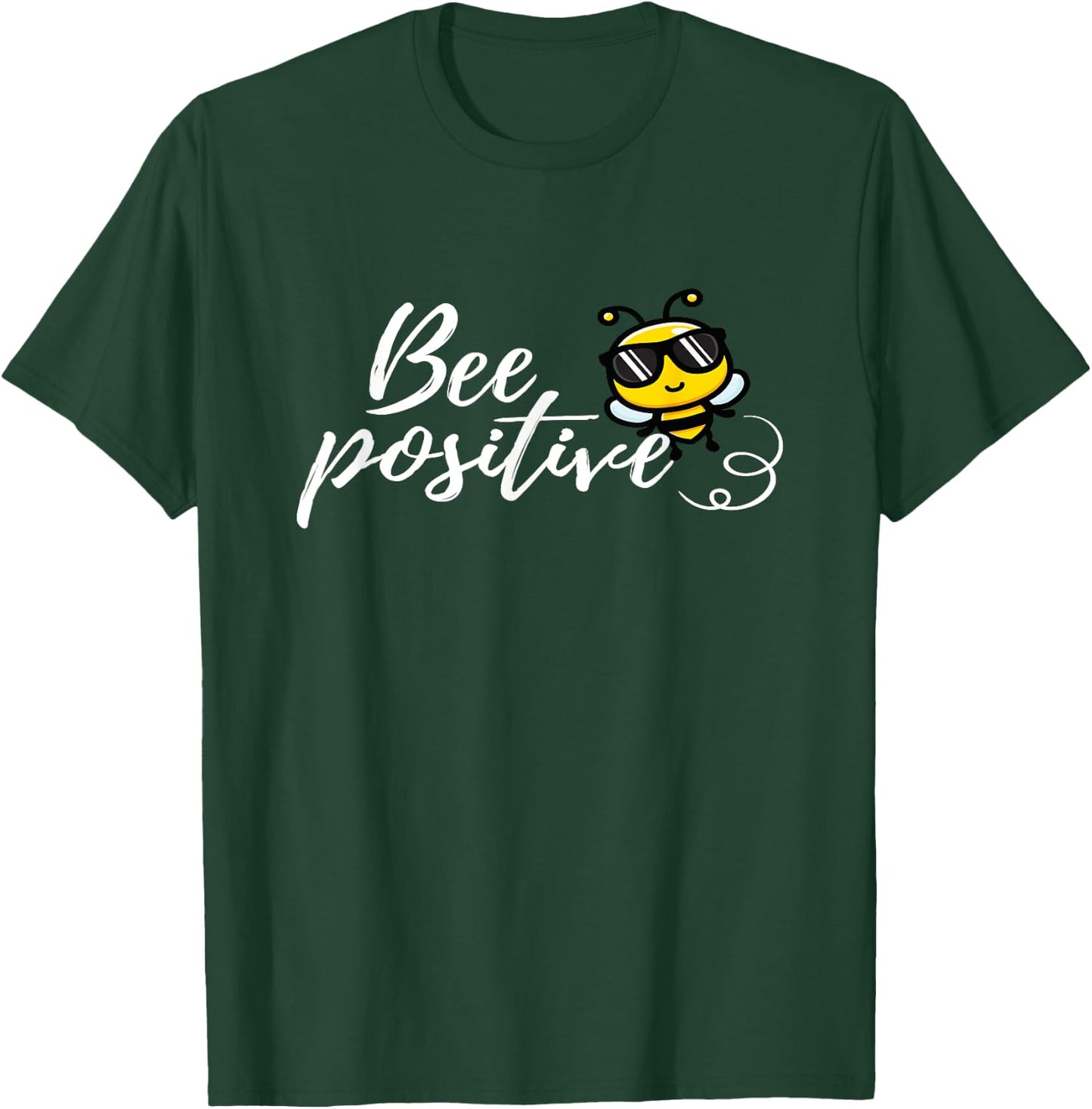 Bee positive kind bumblebee Graphic T-Shirt - T-Shirt | Forest