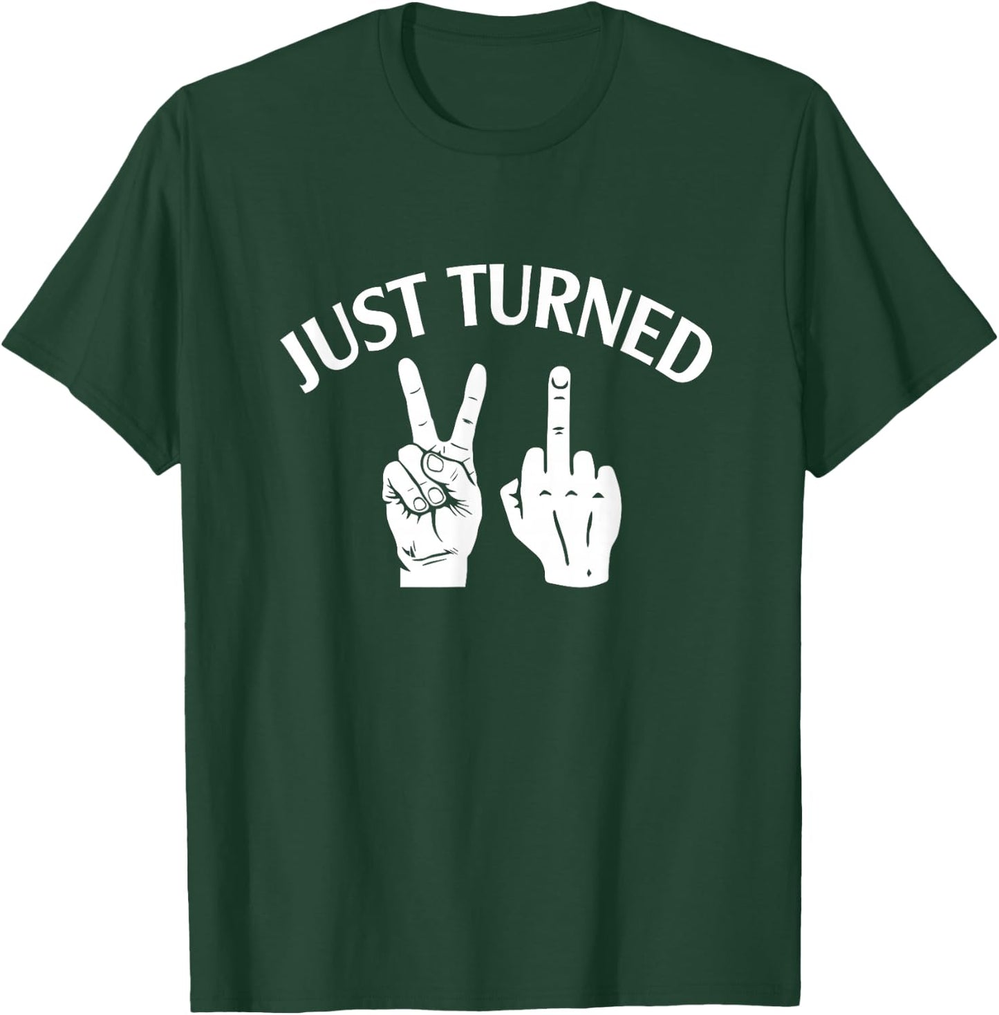 Just Turn 21 Funny 21st Birthday Party BFF Best Friends Bday T-Shirt - T-Shirt | Forest