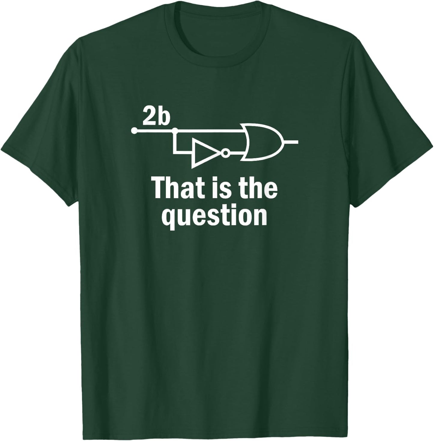 To Be Or Not To Be Electrical Engineer Circuit T-Shirt - T-Shirt | Forest
