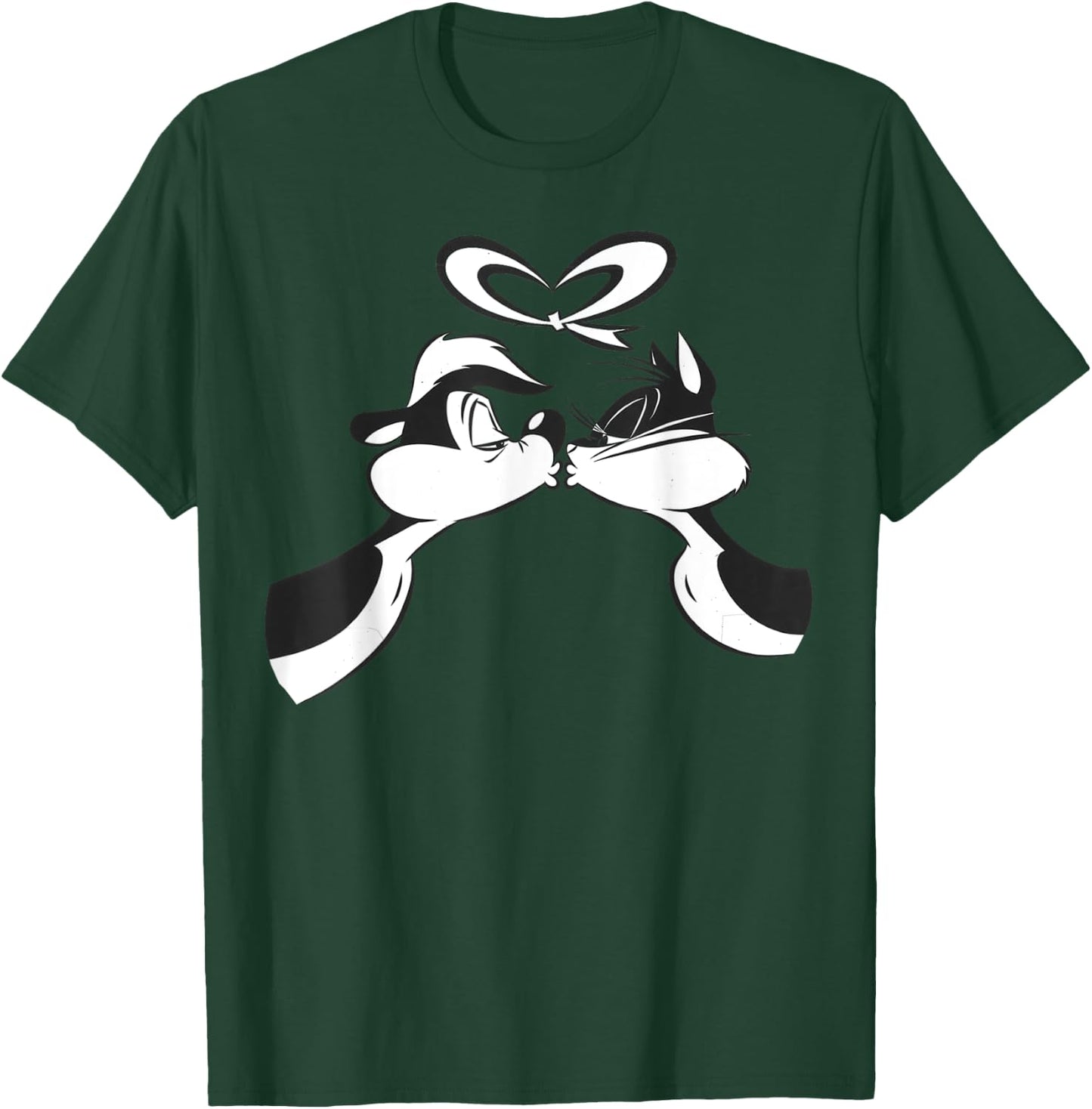 Pepe Le Pew Valentines Kiss T-Shirt - T-Shirt | Forest