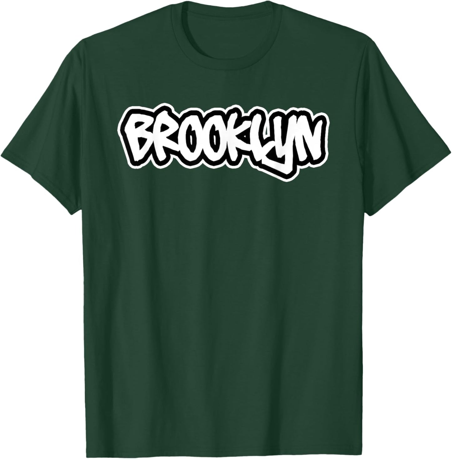 Brooklyn New York Graffiti 80s 90s Hip Hop T-Shirt - T-Shirt | Forest