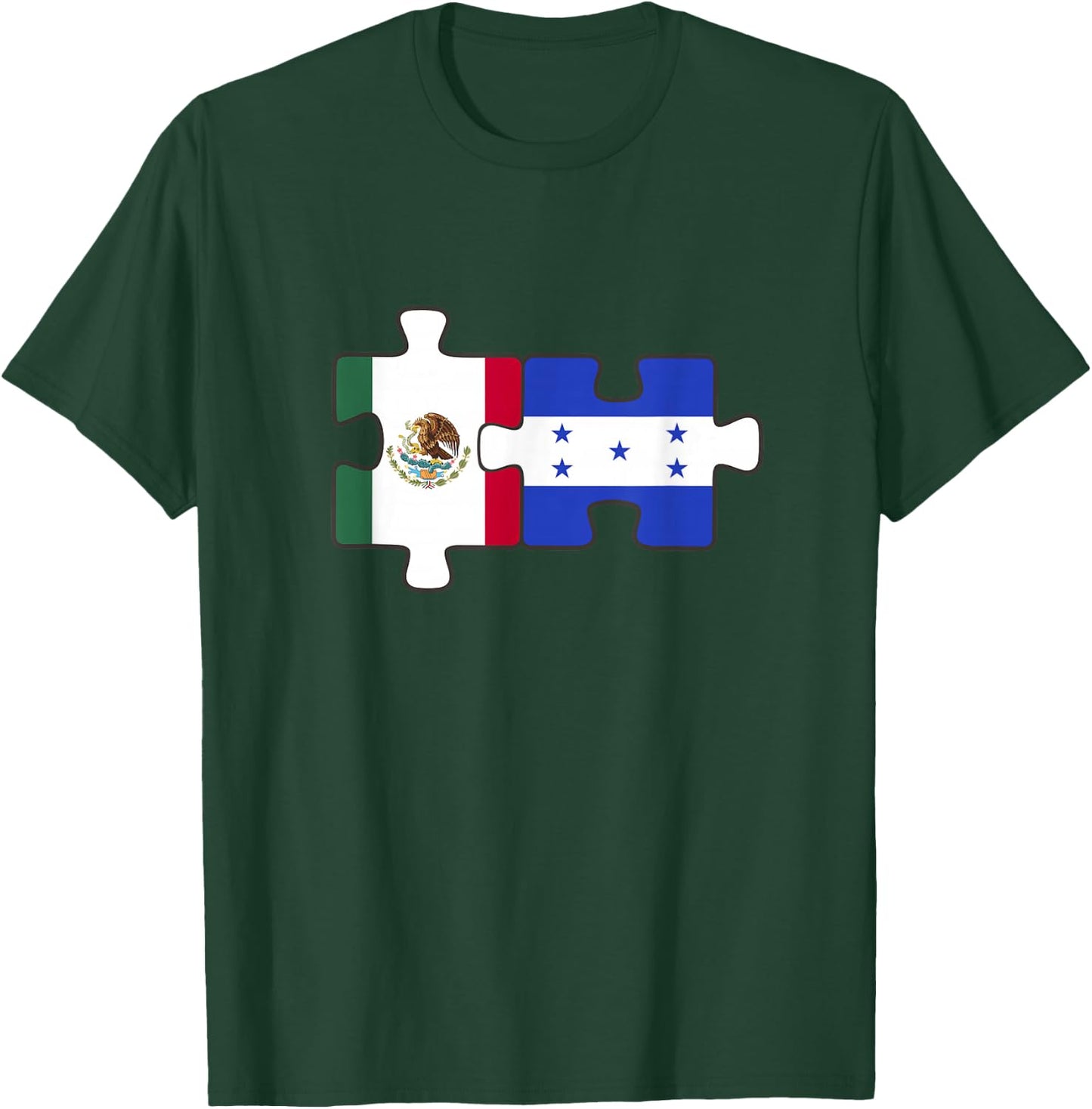 Mexican and Honduras roots T-Shirt - T-Shirt | Forest