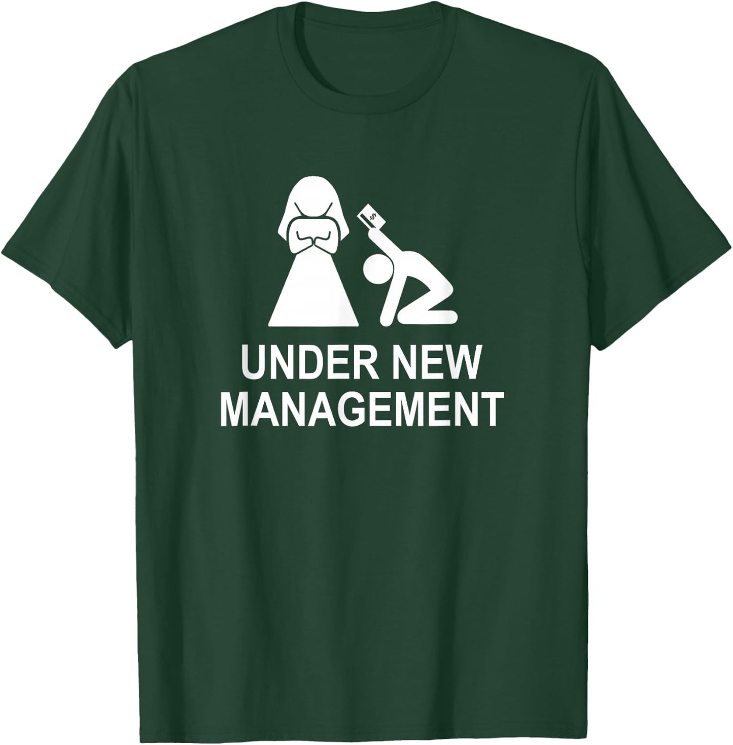 Under New Management funny just married T-Shirt - T-Shirt | Forest
