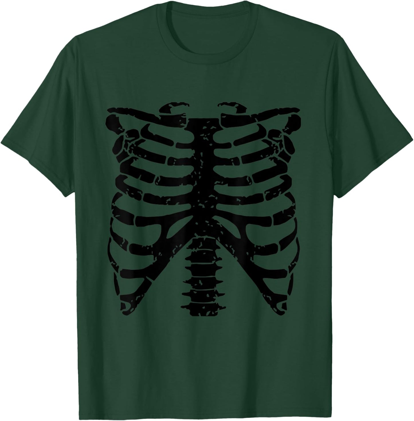 Torso rib cage skeleton Skeleton Funny Halloween Costume T-Shirt - T-Shirt | Forest