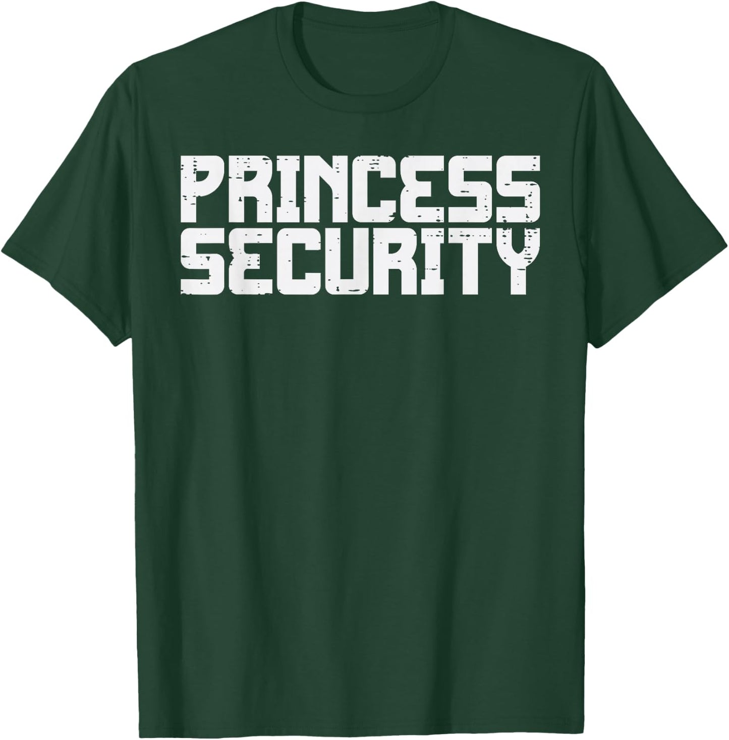 Princess Security Funny Family Dad Halloween Big Brother Men T-Shirt - T-Shirt | Forest