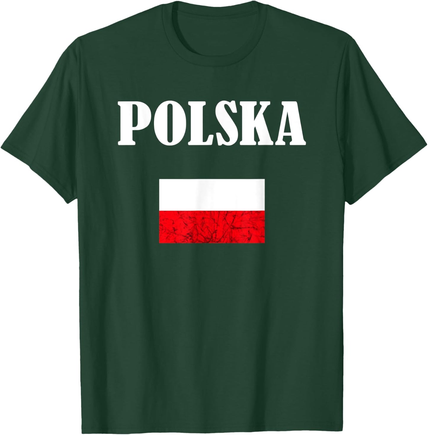 Polska Polish Roots Polish Eagle Poland Flag Polish Pride T-Shirt - T-Shirt | Forest