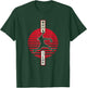 Softball Women's Championship Japanese Style Kanji Katakana T-Shirt - T-Shirt | Forest