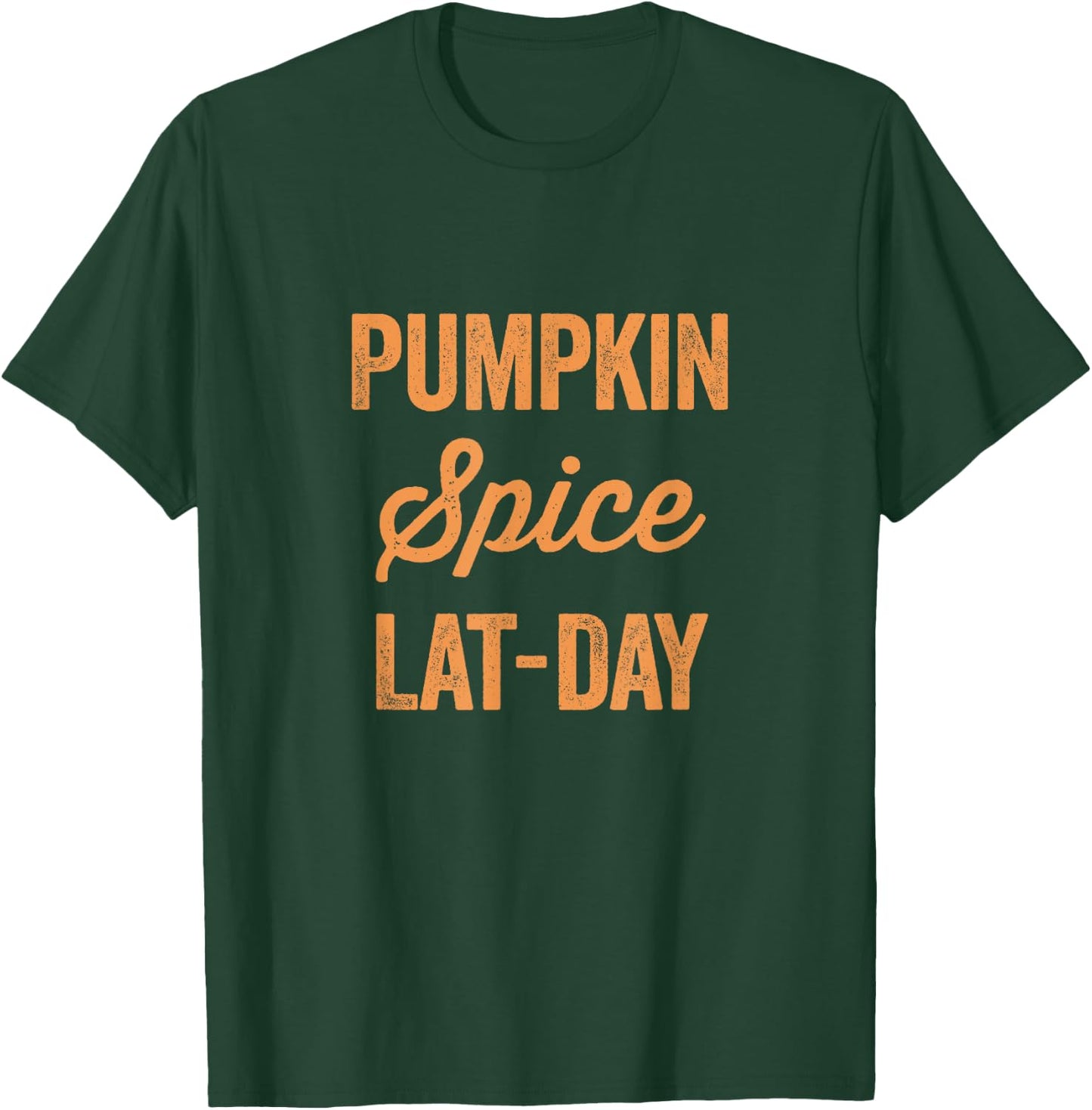 Pumpkin Spice Lat-Day T-Shirt - T-Shirt | Forest