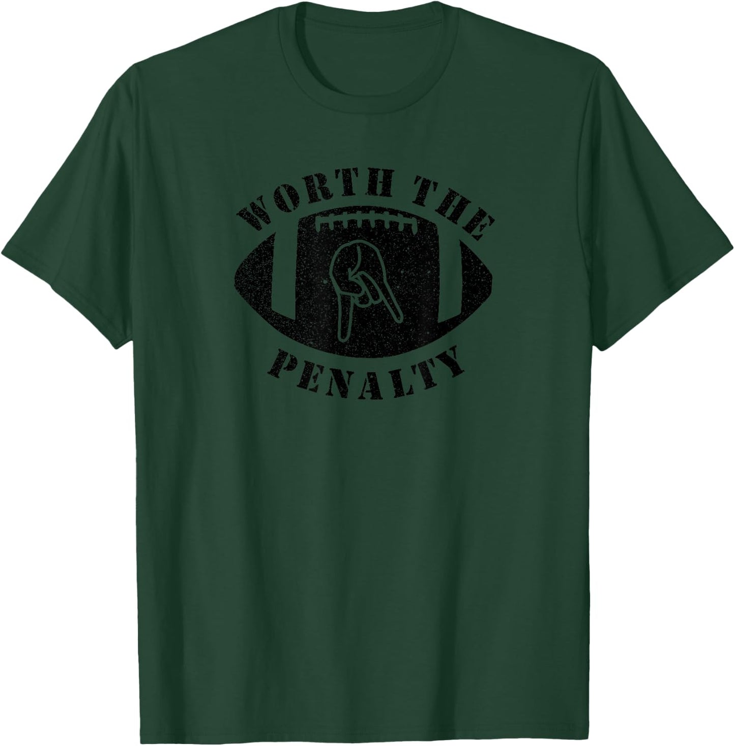 Horns Down Worth The Penalty Oklahoma Texas Red River T-Shirt - T-Shirt | Forest