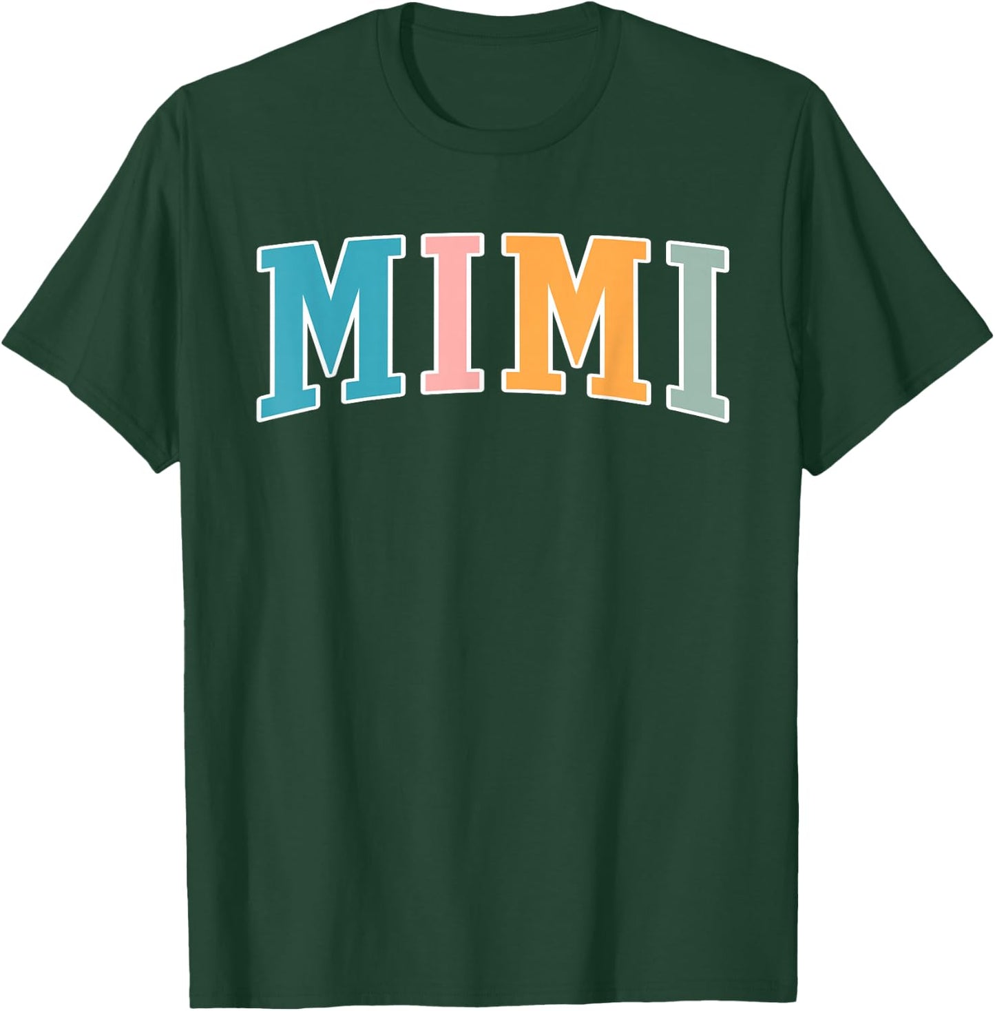 Mimi Life for Grandma Grandmother Announcement T-Shirt - T-Shirt | Forest