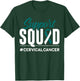 Cancer Survivor Cervical Cancer Awareness Gift T-Shirt - T-Shirt | Forest