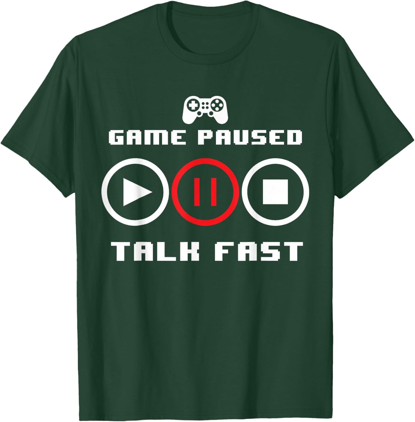 Funny Video Game Women Video Gaming Player Gamer T-Shirt - T-Shirt | Forest