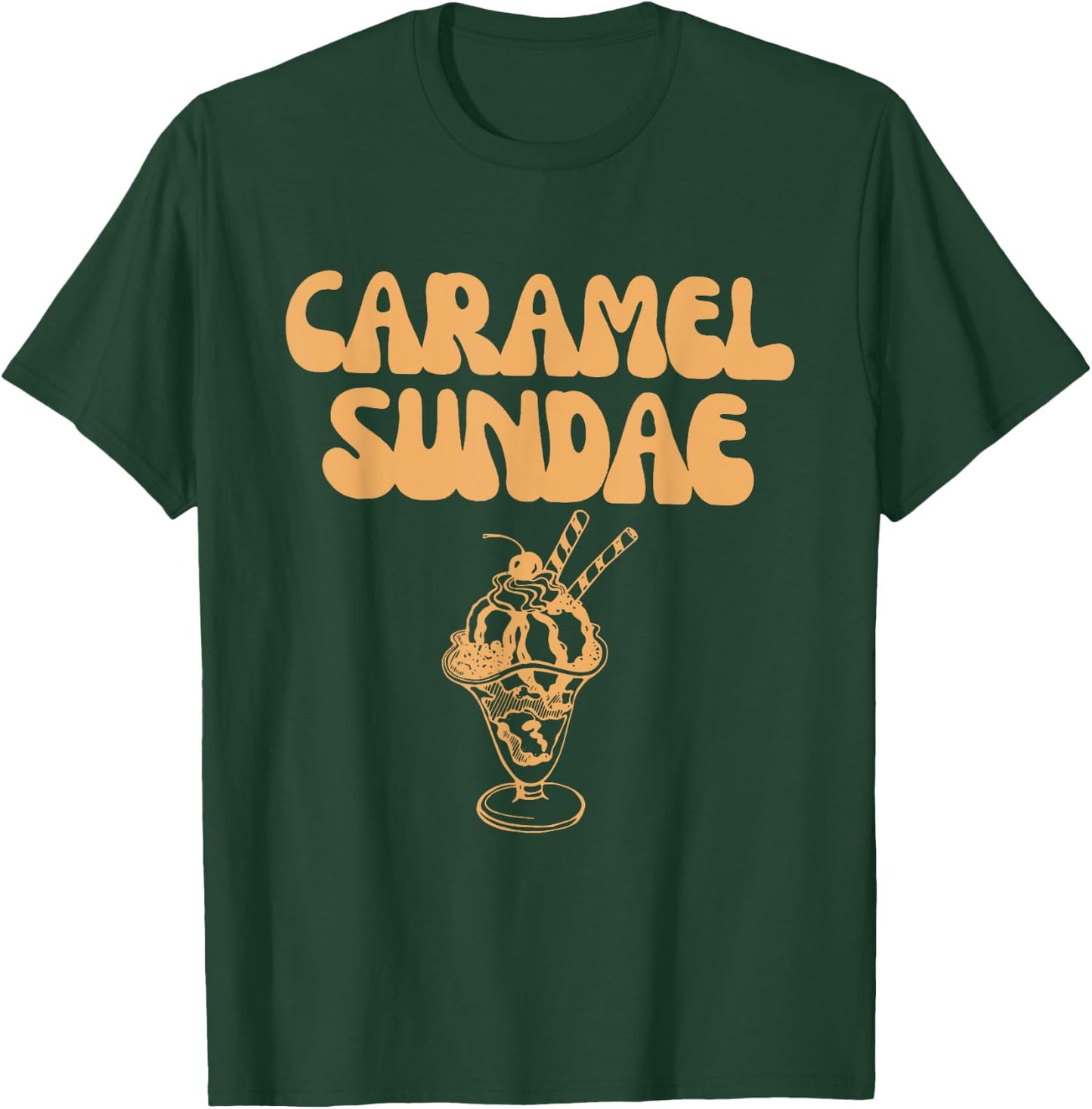Caramel Sundae 90s Rap Lover Men Women Kids T-Shirt - T-Shirt | Forest