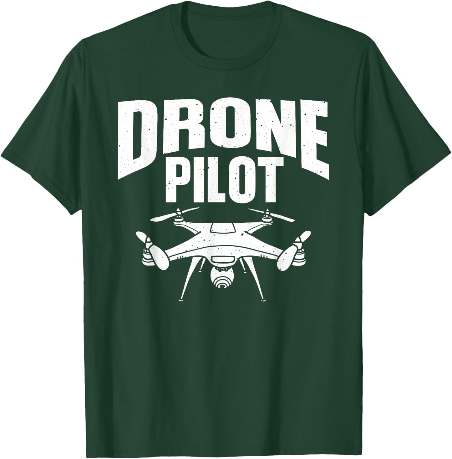 Funny Drone Designs Women Remote Control Aircraft T-Shirt - T-Shirt | Forest