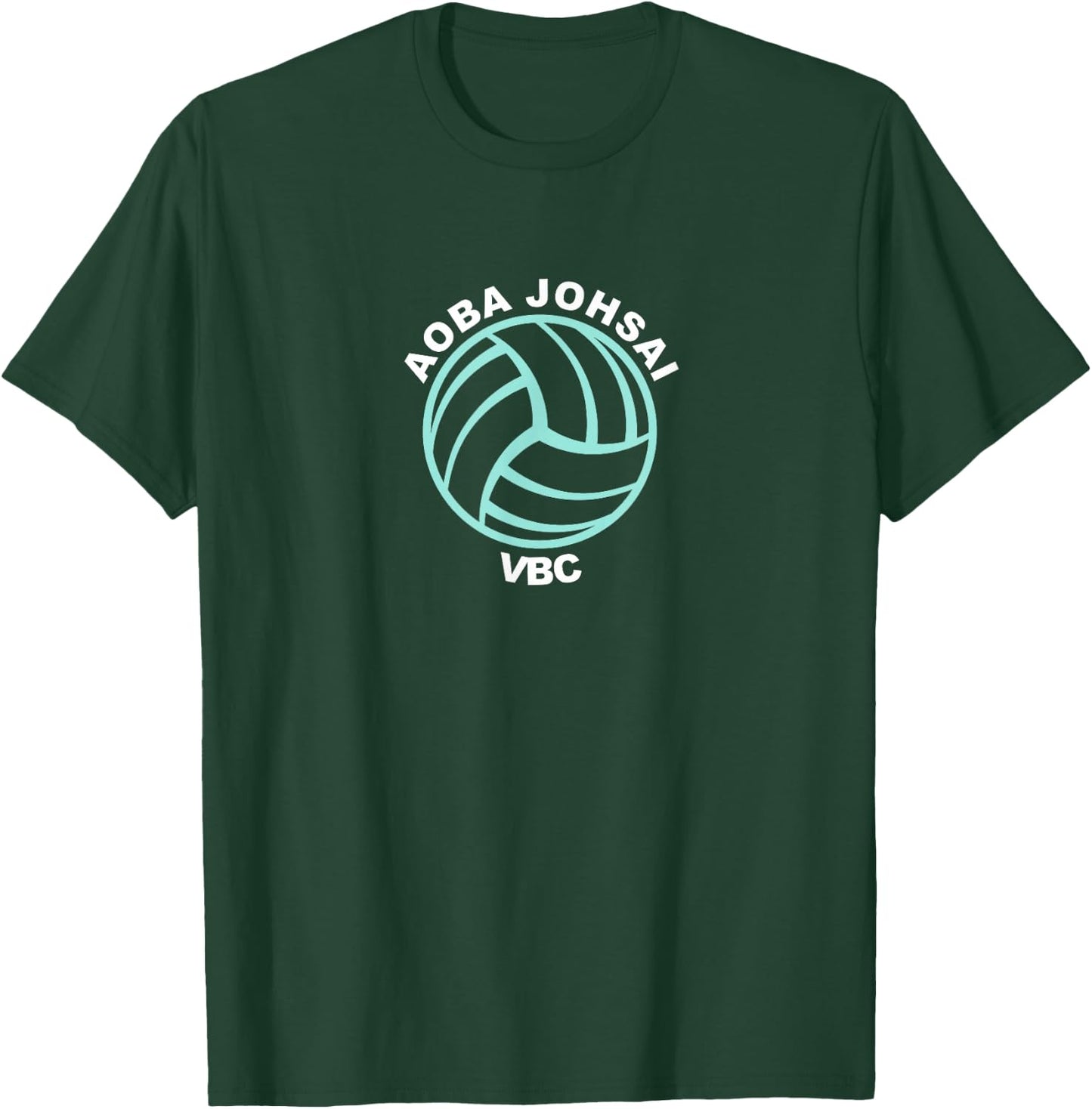 Aoba Johsai High - Volleyball Practice Anime Manga Cosplay T-Shirt - T-Shirt | Forest