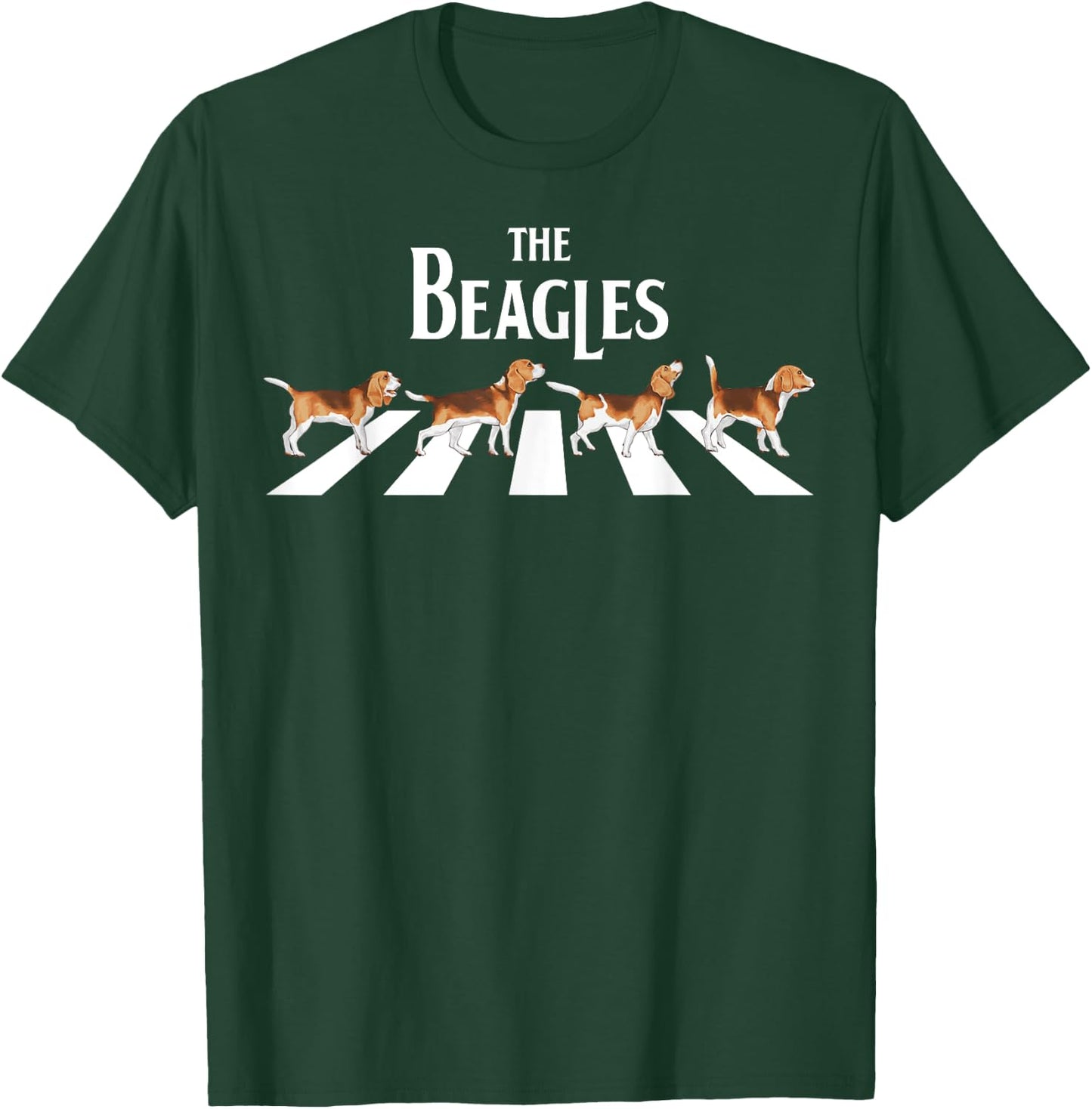 The Beagles Dog Funny beagles dogs pet beagles funny dog Men Women Girls Kids T-Shirt - T-Shirt | Forest