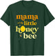 Mama of Little Honey Bee Birthday Gender Reveal Baby Shower T-Shirt - T-Shirt | Forest