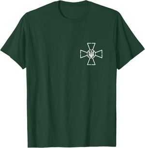 Ukraine Armed Forces Emblem Ukrainian Army Flag T-Shirt - T-Shirt | Forest