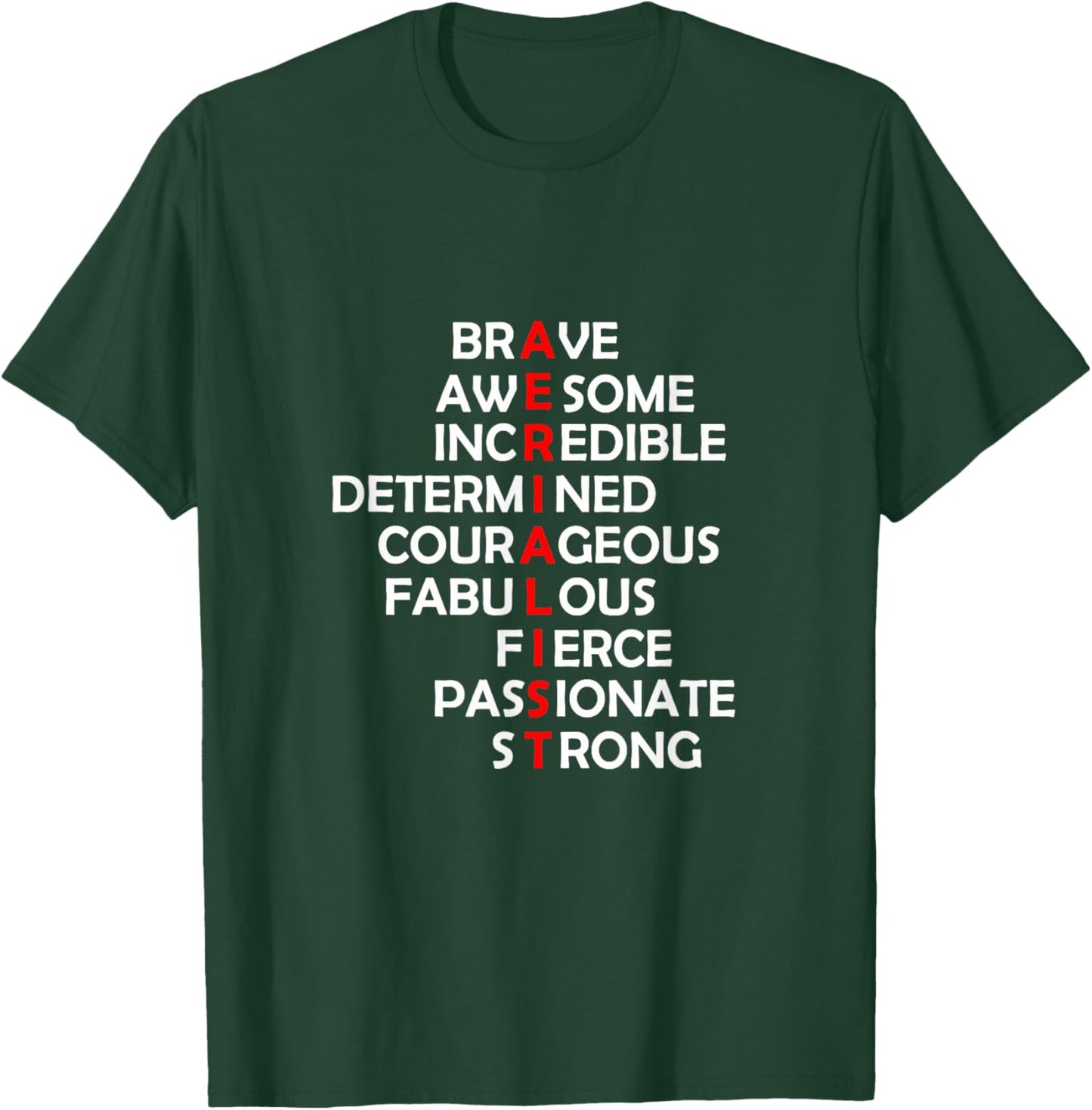 Aerialist Acrostic Aerial Yoga Silks Hoop T-Shirt - T-Shirt | Forest