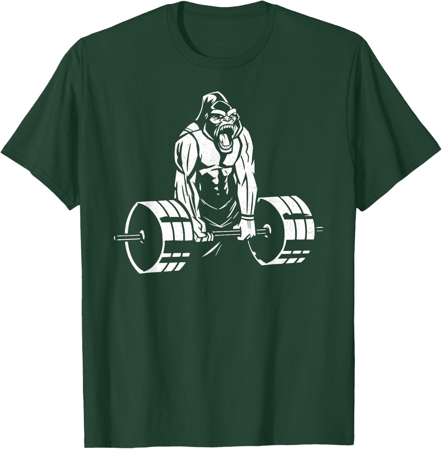 Gorilla Strength – Funny Gym Bodybuilding Weightlifting T-Shirt - T-Shirt | Forest