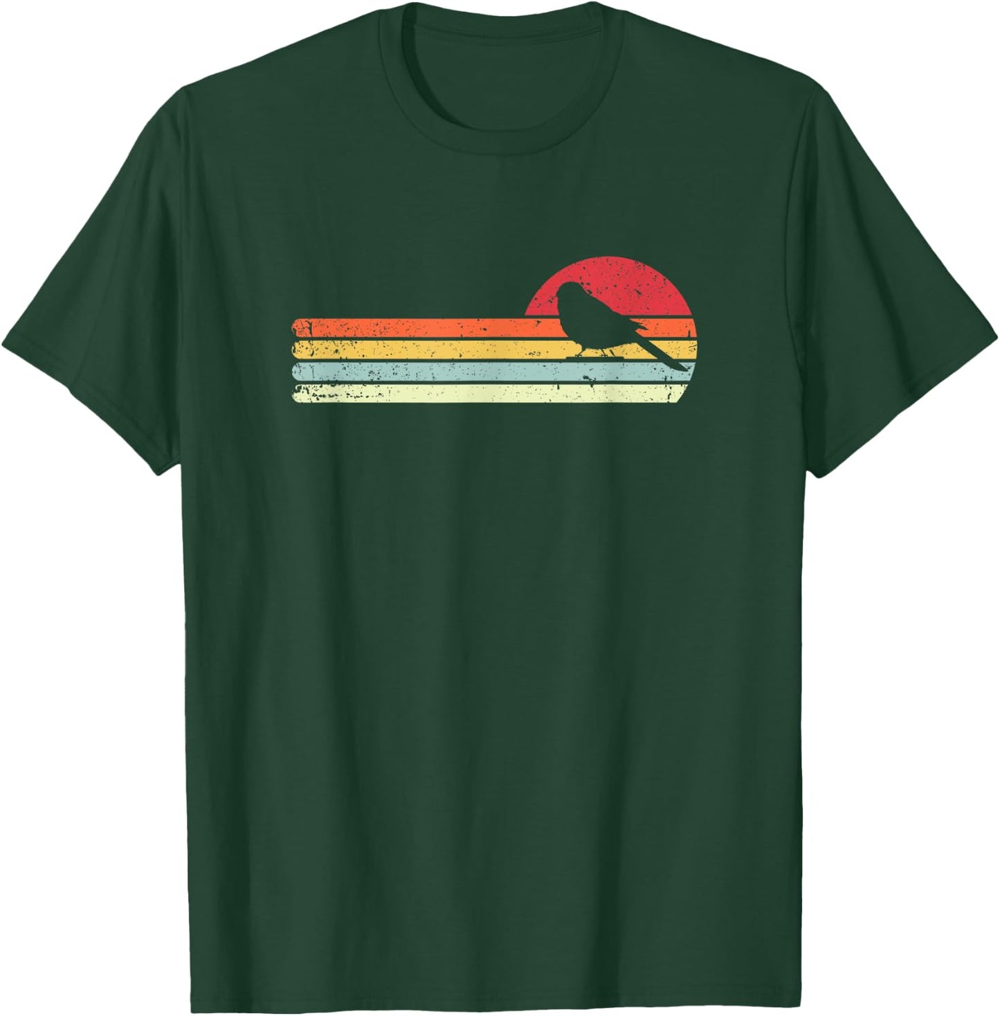 Bird Watching Shirt Men Women Retro Bird Watching T-Shirt - T-Shirt | Forest