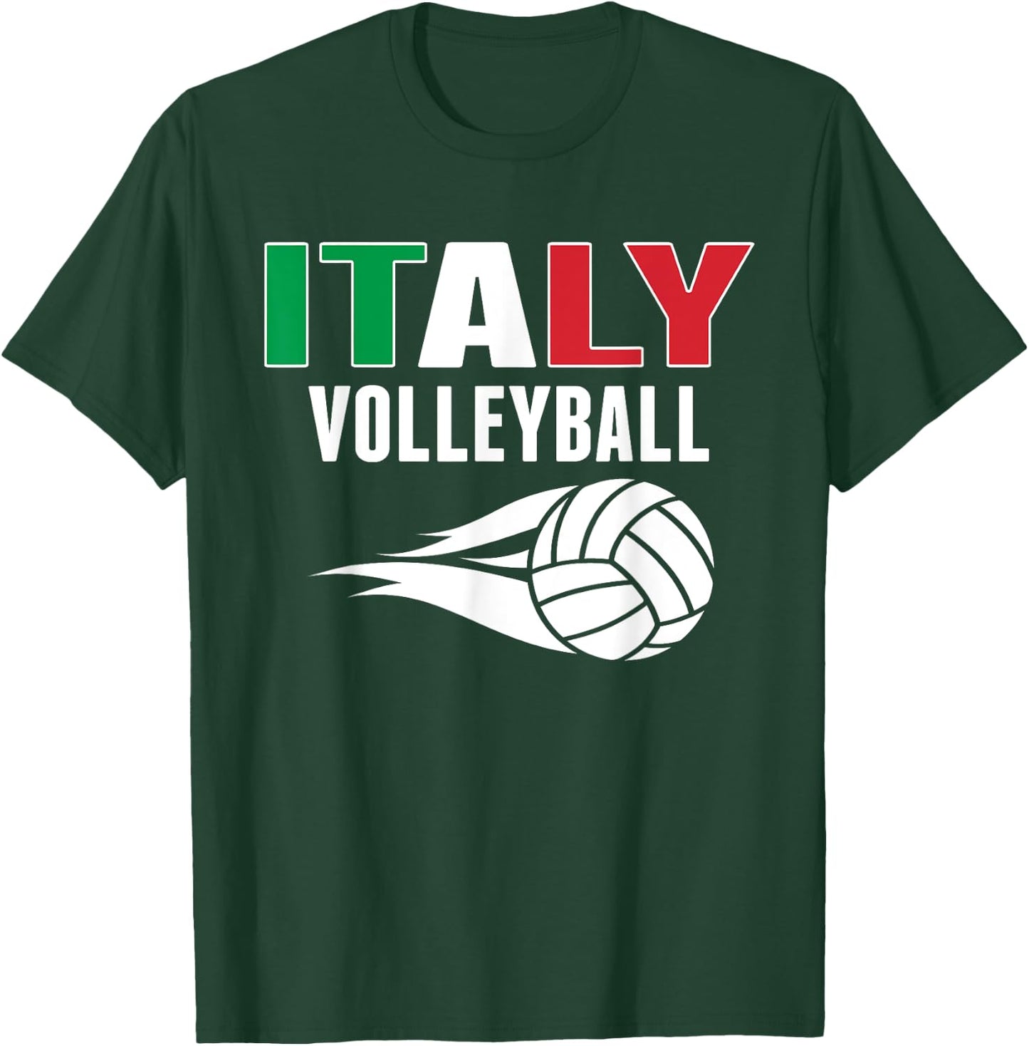 Italy Volleyball Fans Jersey - Italian Flag Summer Sports Women Kids T-Shirt - T-Shirt | Forest