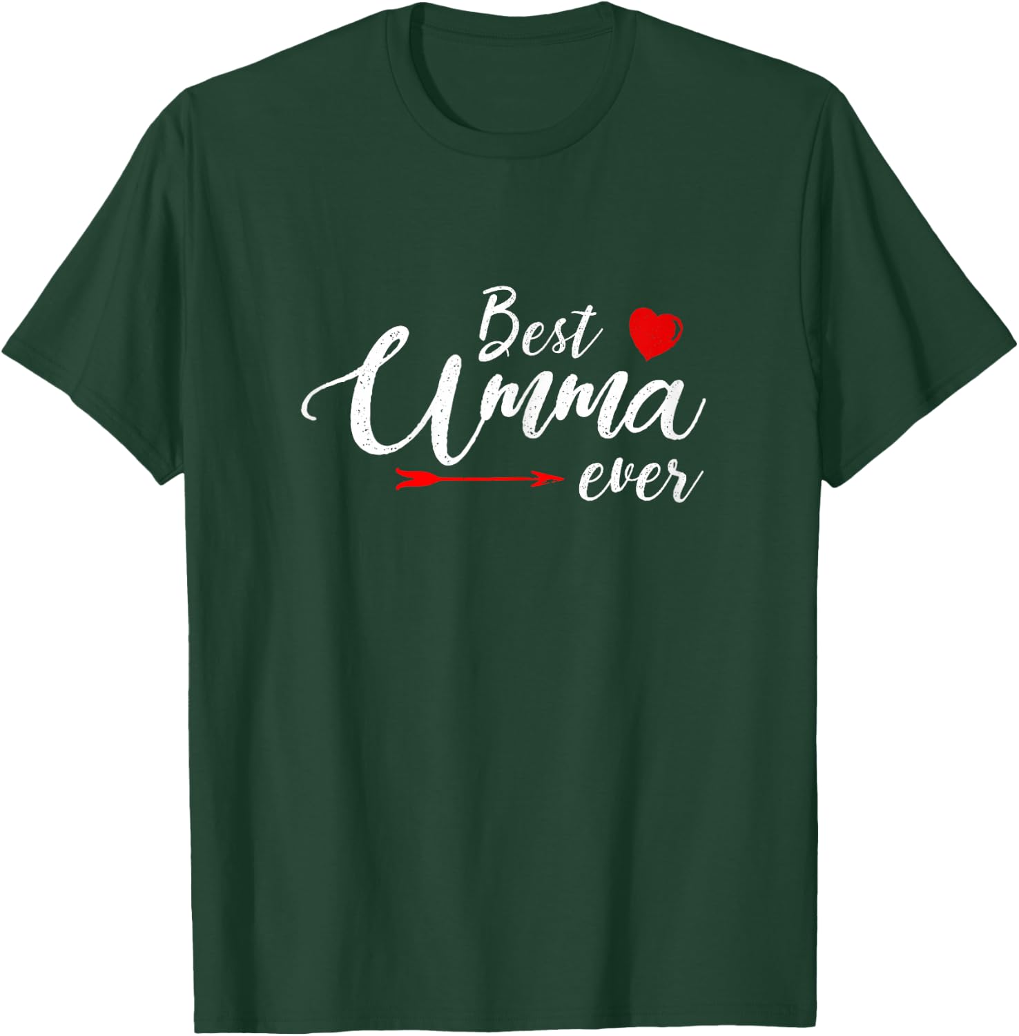 Best Umma Ever Family Love Mom Umma Mother's day T-Shirt - T-Shirt | Forest