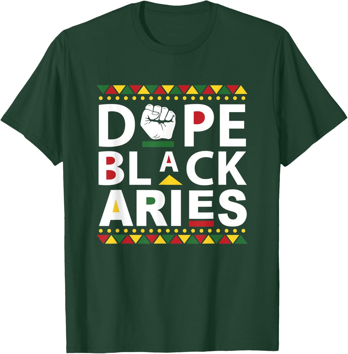 African American Aries, Black Man Black Woman Melanin Aries T-Shirt - T-Shirt | Forest
