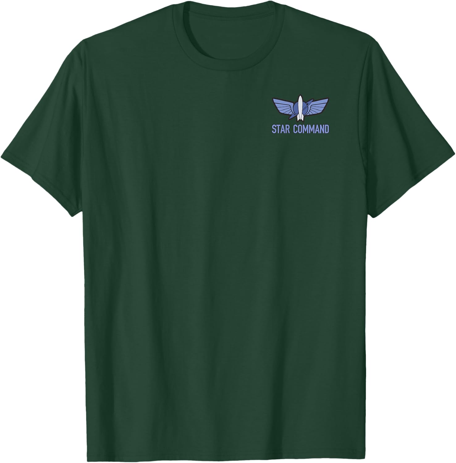 Disney Pixar Toy Story Buzz Lightyear Star Command Badge T-Shirt - T-Shirt | Forest
