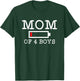 Mom of 4 Boys Mother's Day Four Sons T-Shirt - T-Shirt | Forest