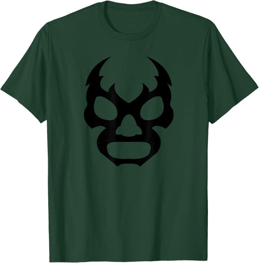 Lucha Libre Face Funny Mexican Wrestler Hero Gift T-Shirt - T-Shirt | Forest