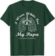 I Wear White For My Papa Lung Cancer Awareness Month T-Shirt - T-Shirt | Forest