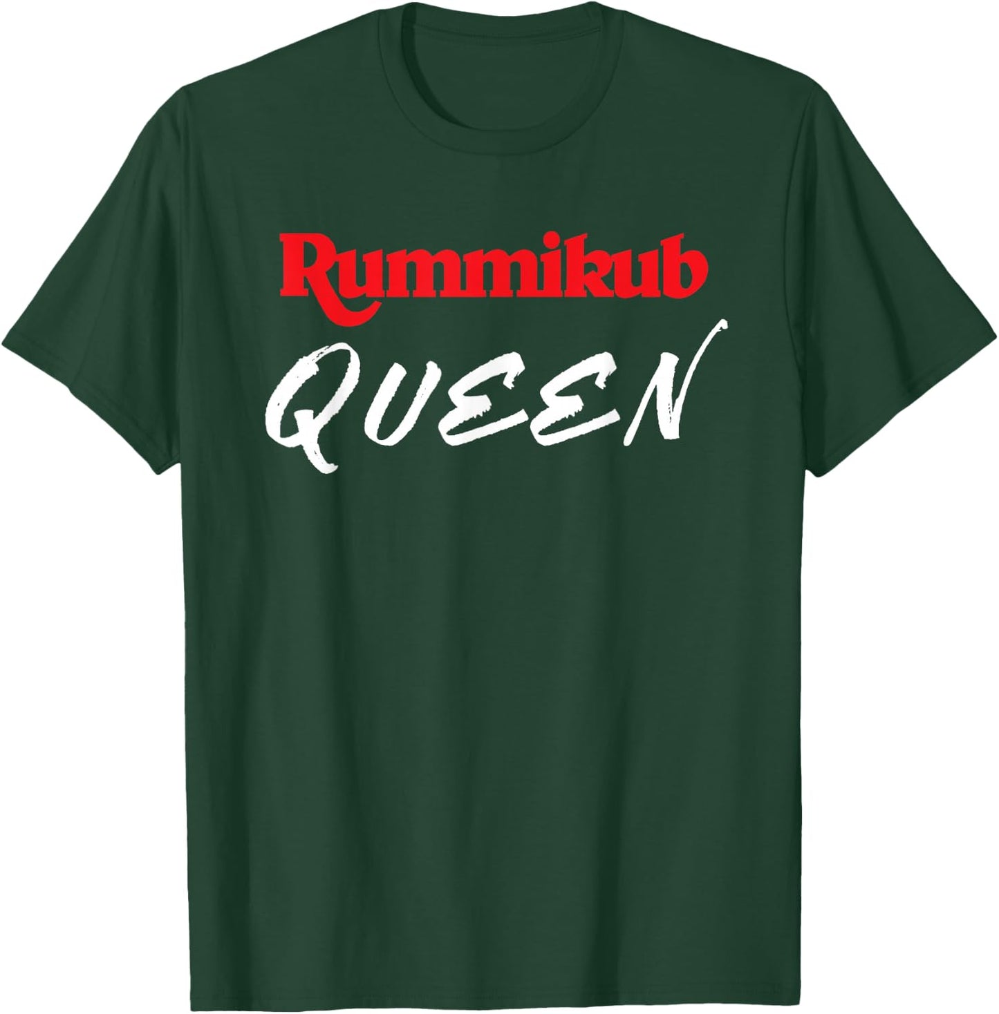 Rummikub Queen Player Fan T-Shirt - T-Shirt | Forest
