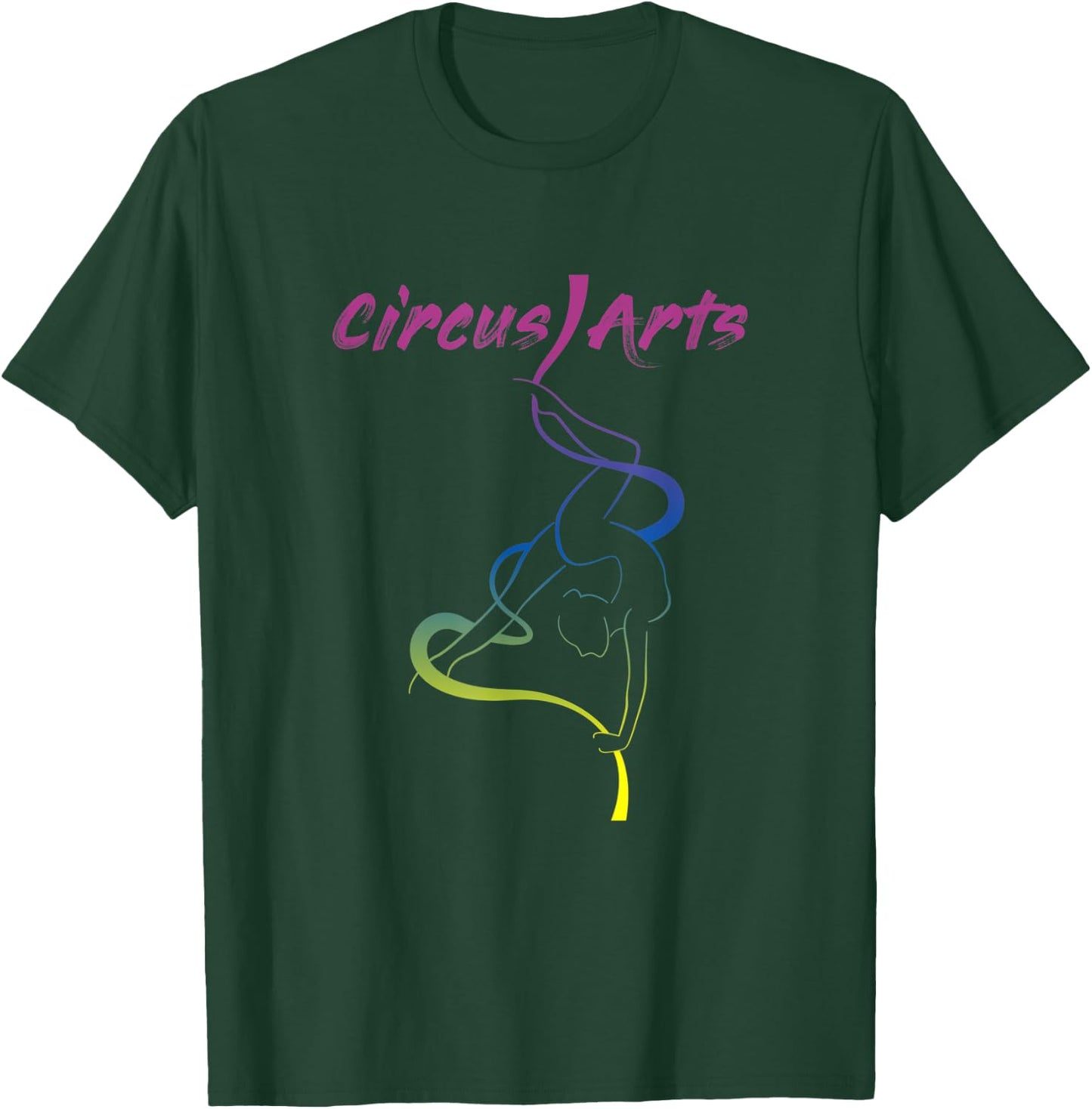 Circus Arts - Aerial Dancing T-Shirt - T-Shirt | Forest