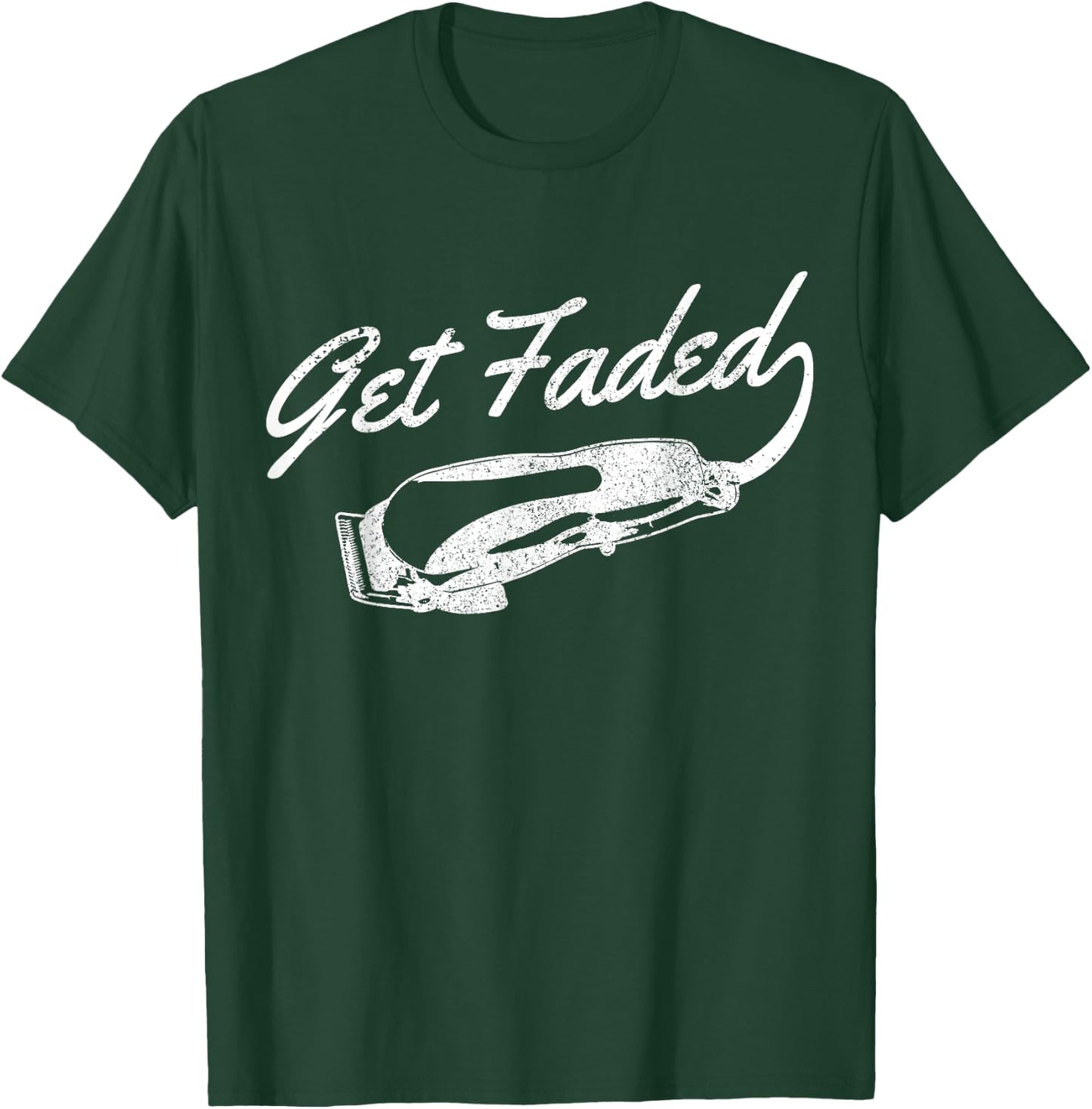 Barber Hairdresser Hairdresser Funny Gift T-Shirt - T-Shirt | Forest