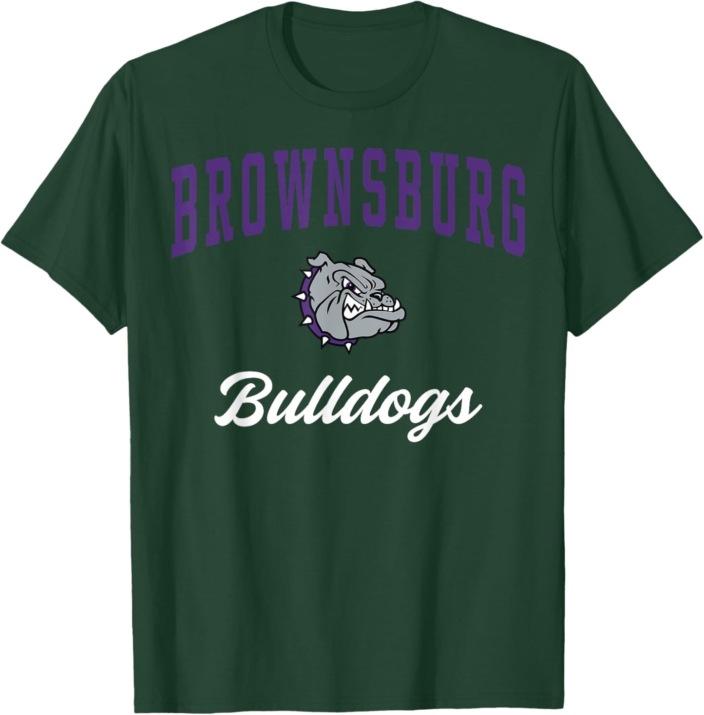 Brownsburg High School Bulldogs C3 T-Shirt - T-Shirt | Forest