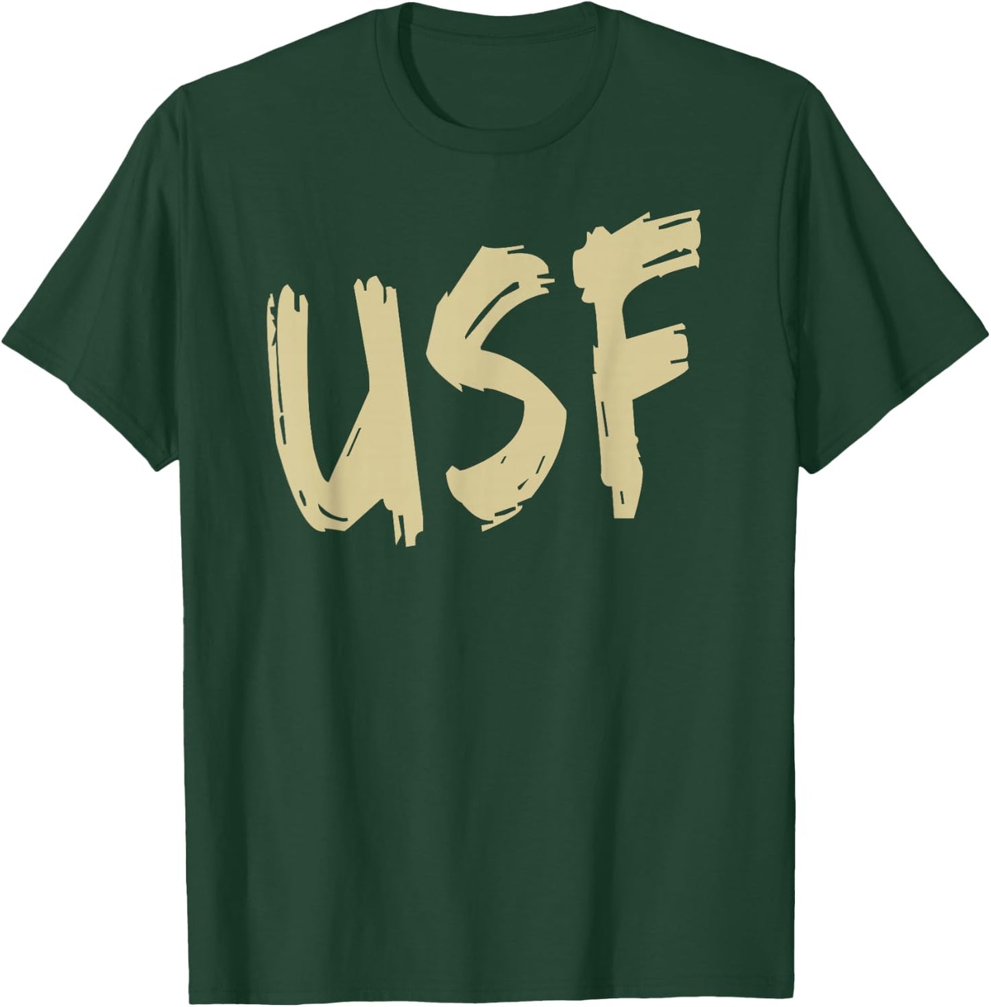 Homemade Sloppy USF T-Shirt - T-Shirt | Forest